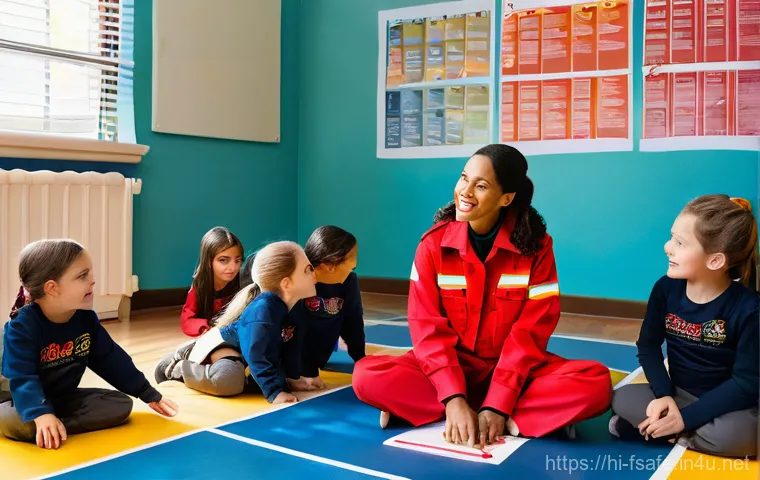 소방안전관리사 경력 쌓는 방법 - **Prompt 1: Fire Safety Education and Certification**
    A highly detailed, realistic image of a di...