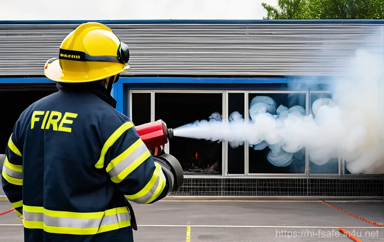 소방안전관리사 관련 공모전 참여 방법 - A vibrant community gathering focused on fire safety awareness. Diverse families, including young ch...